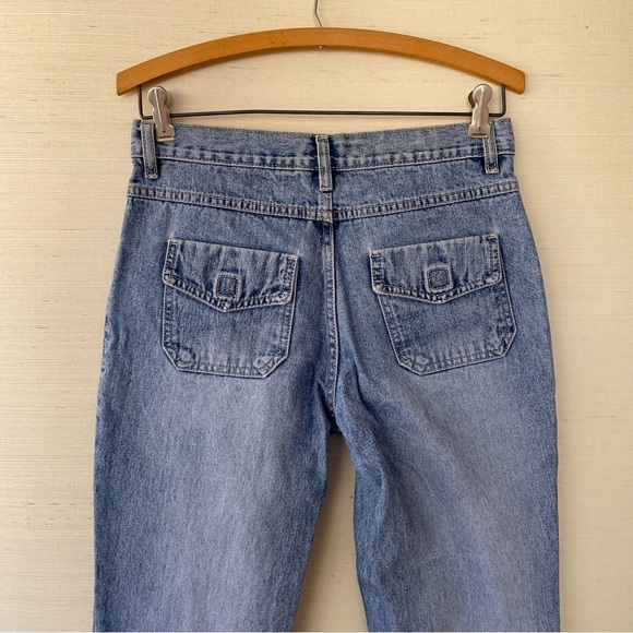 Arizona Jean Co. | Vintage 90s Y2k Light Wash Low/Mid Rise Flare Jeans - Picture 6 of 10